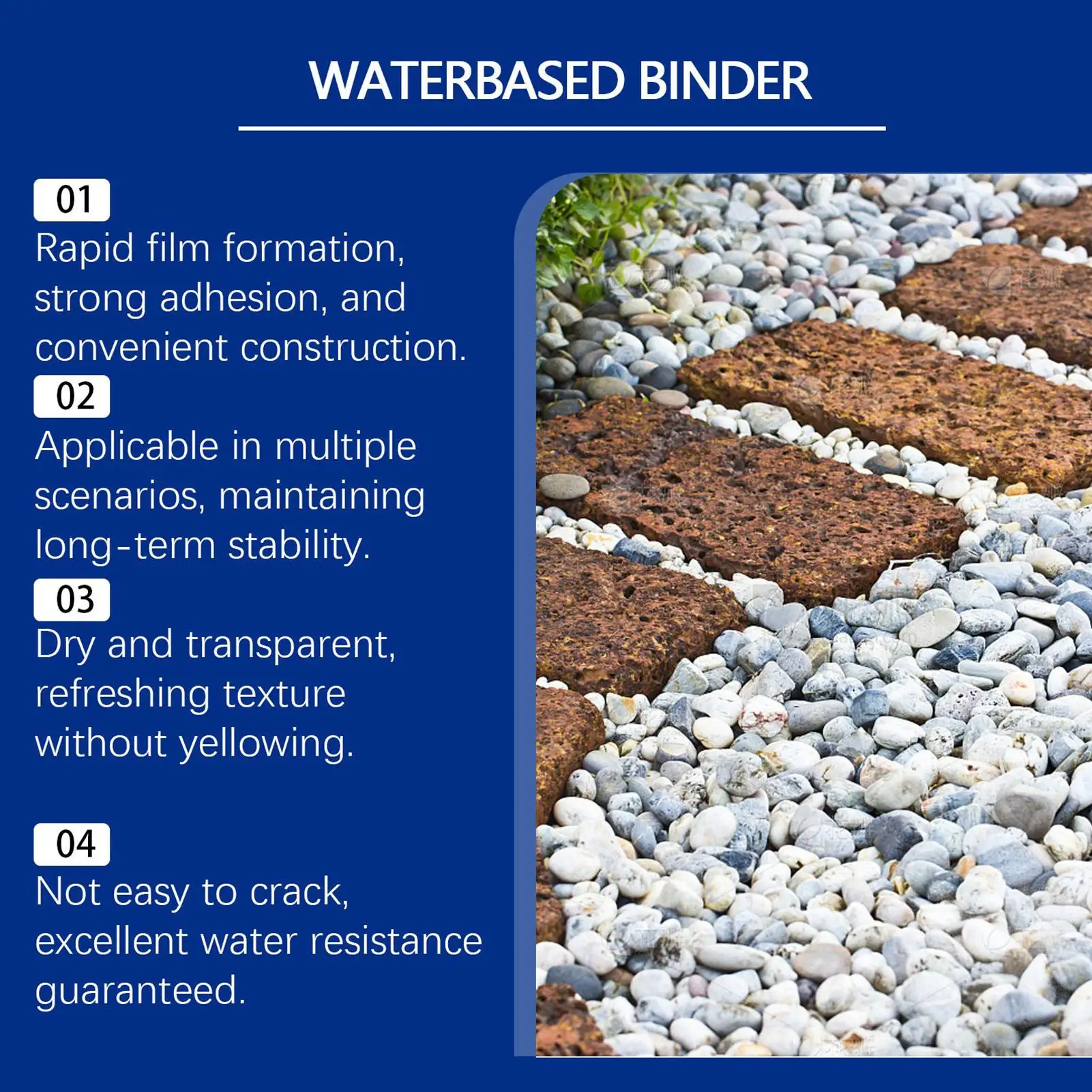 120ml Gravel Adhesive Pebble Rocks Gravel Mulch Glue Waterproof Fast Drying Spray Landscaping Adhesive For Outdoor Yard