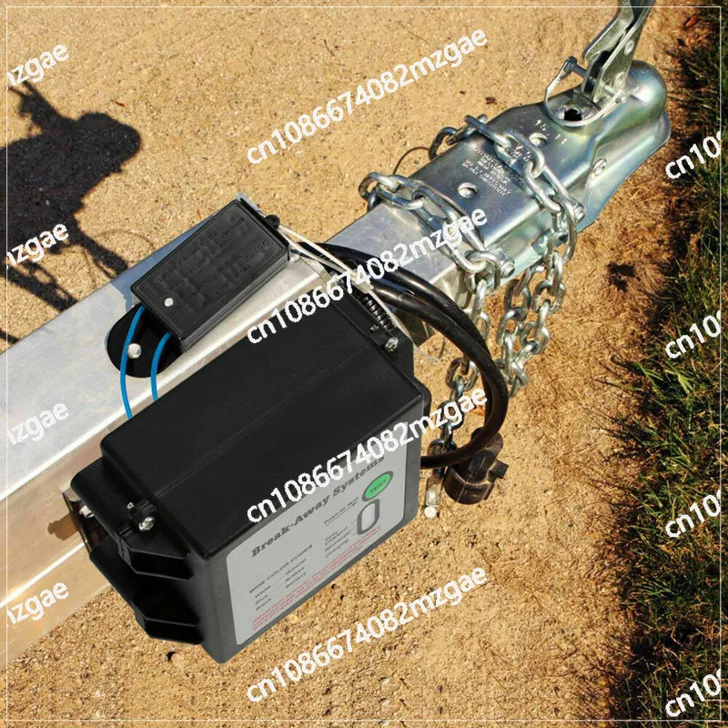 Trailer Electric Brake Protection Controller with Emergency Stop Switch, Safety Brake System for Towed RVs and Caravans