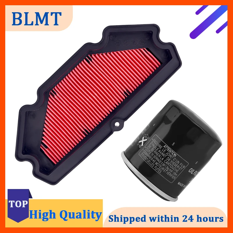 

Motorcycle Intake Cleaner Air Filter & Oil Filter For KAWASAKI ER6F EX650 2013-2016 ER6N ER650 ABS 11013-0713 ER 6F 6N 650