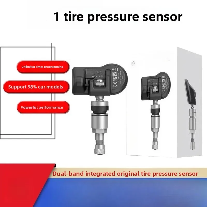 

Durable Universal Car Dual Frequency TPMS Tire Pressure Sensor Programmable Decoder Star Card Diagnostic Tool