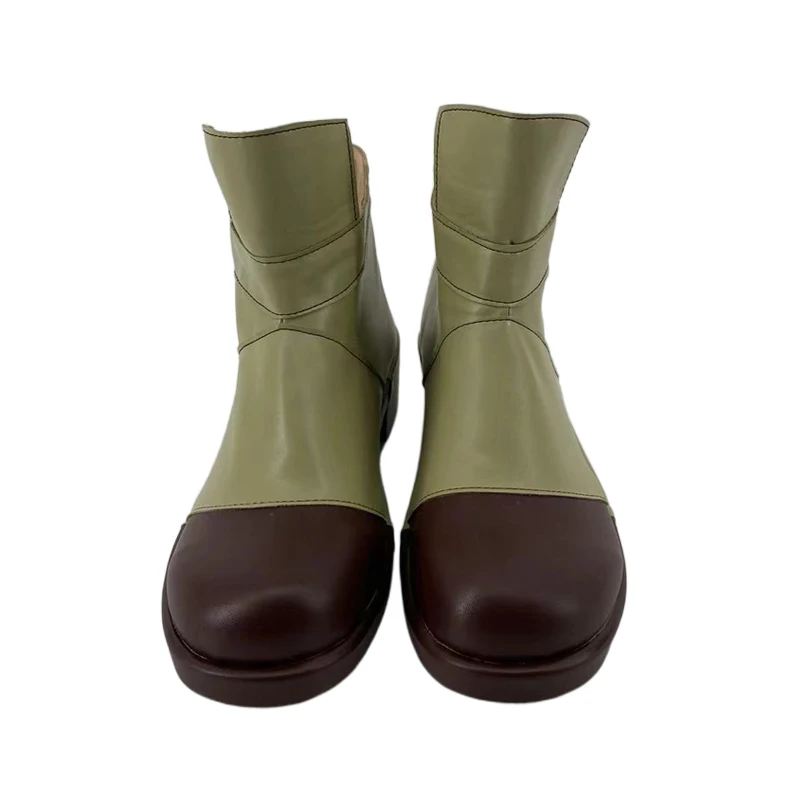 لعبة مكتبة روينا كارمن تأثيري أحذية الجيش الأخضر أحذية النساء الرجال مخصصة هالوين حفلة كرنفال لعب الأدوار الأحذية #4