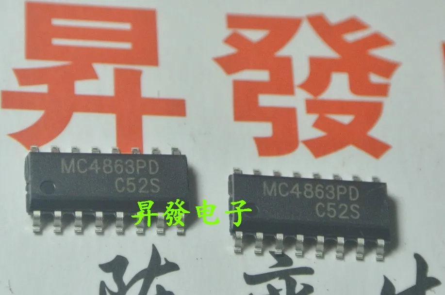 5pcs/lot MC4863PD TC4863SB CS4863 LM4863 SOP-16 In Stock