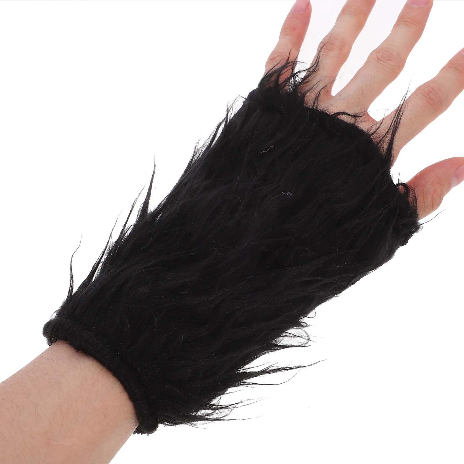 

Wolf Mask Gloves Tail Set Decorative Cosplay Costume Accessories Party Supplies Halloween Animal Props Role Play Costumes Masks