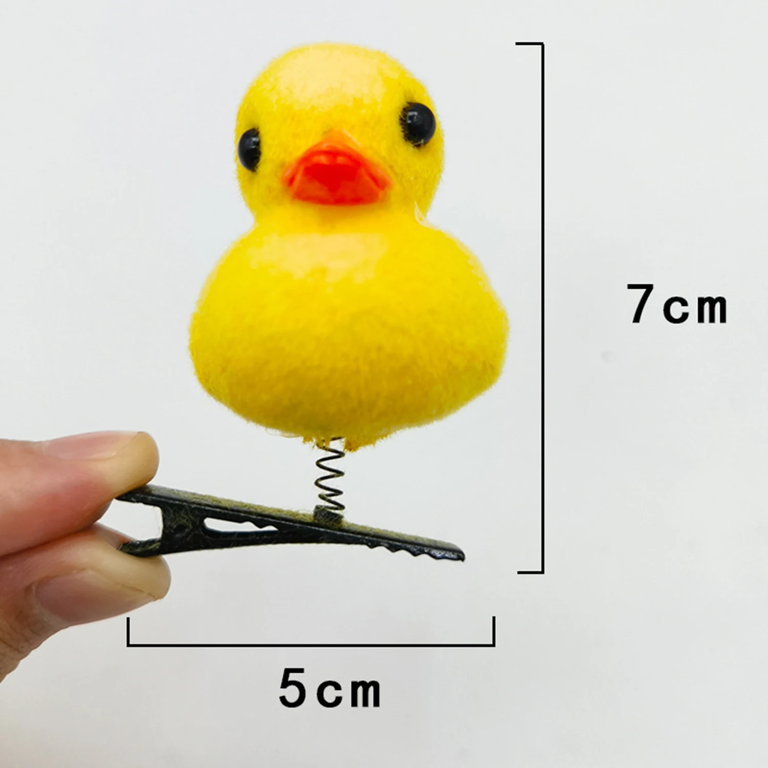 1Pcs Little Yellow Duck Hairpin For Children Gift Funny Christmas Gift Cute Spring Headdress