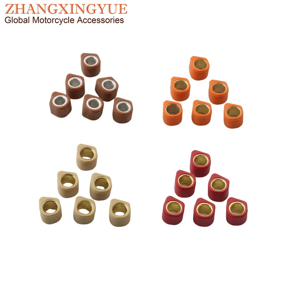 Racing Variator Slider Roller Weights 16x13mm 4g 5.5g 6g 7g For Baotian BT50QT Pegasus Sky 50 GY6 50cc 139QMB Scooter