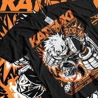 Bakugo Katsuki T-Shirt  Hero  MHA Anime Girl Gift Shirt Tee All Size Y2k Top  Women Clothing  Women Clothes  Tops
