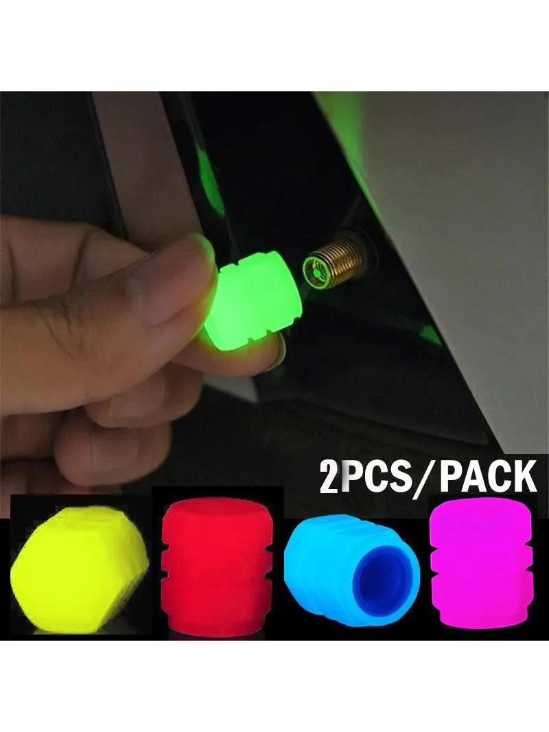 AliExpress AutoJZWT Luminous Night Glowing Absorb Light Motorcycle Wheel Valve Caps For Bmw R 1250 Gs Xtz 125 Pcx 125 Bike Crf 450 Honda Nt1100