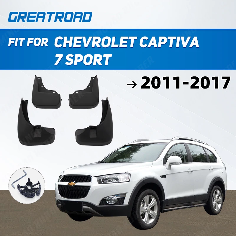 

Брызговики для Chevrolet Captiva 7 Sport 2011-2017, брызговики, передние и задние брызговики 2011 2012 2013 2014 2015 2016 2017