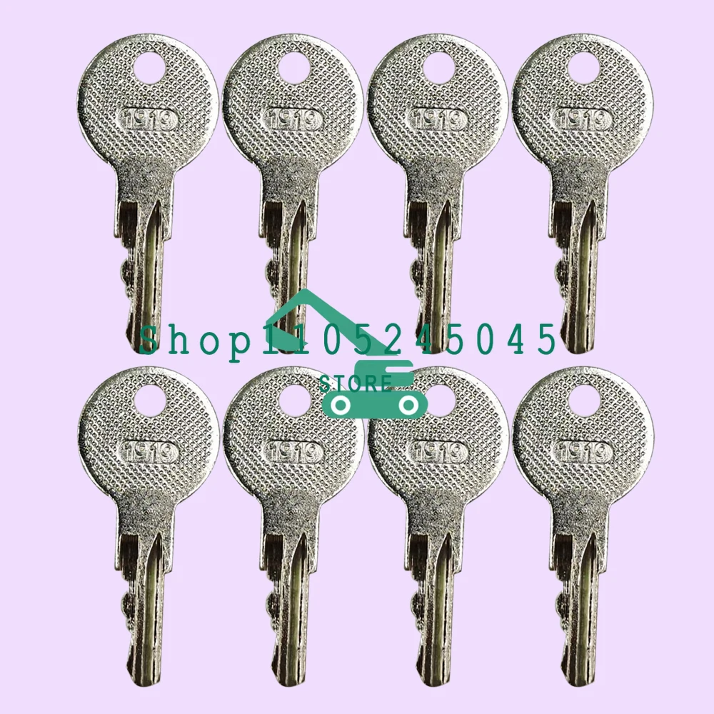 50Pcs 1919 Ignition Keys for EZGO (1982-Up) Gas and Electric Golf Cart High Quality