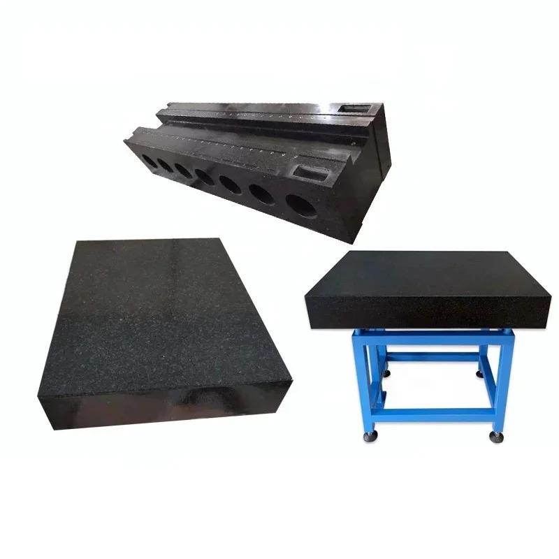 Precision Surface Plate With Stand Granite Inspection Table granite measuring table