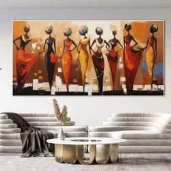 Diamond Painting Modern Abstract African Black Women's Art Mosaic Needlework Picture Diamond Embroidery Sale Home Decor