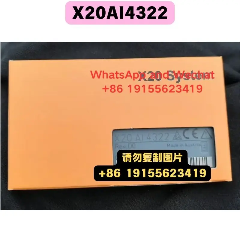 

Brand new original X20AI4322 module Functional test OK Quick delivery
