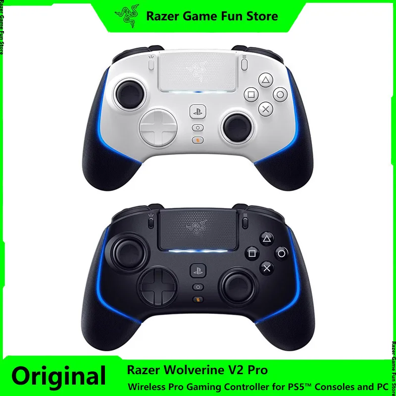

Razer Wolverine V2 Pro Wireless Gaming Controller for PS5™ Consoles and PC Mecha-Tactile Action Buttons 8-Way Microswitch D-Pad