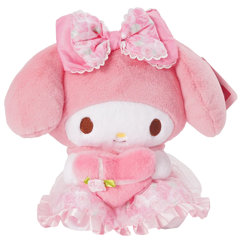 

Sanrio Kawaii Melody Kuromi Flower Sea Series плюшевая игрушка аниме детская игрушка мягкая и удобная подушка в подарок