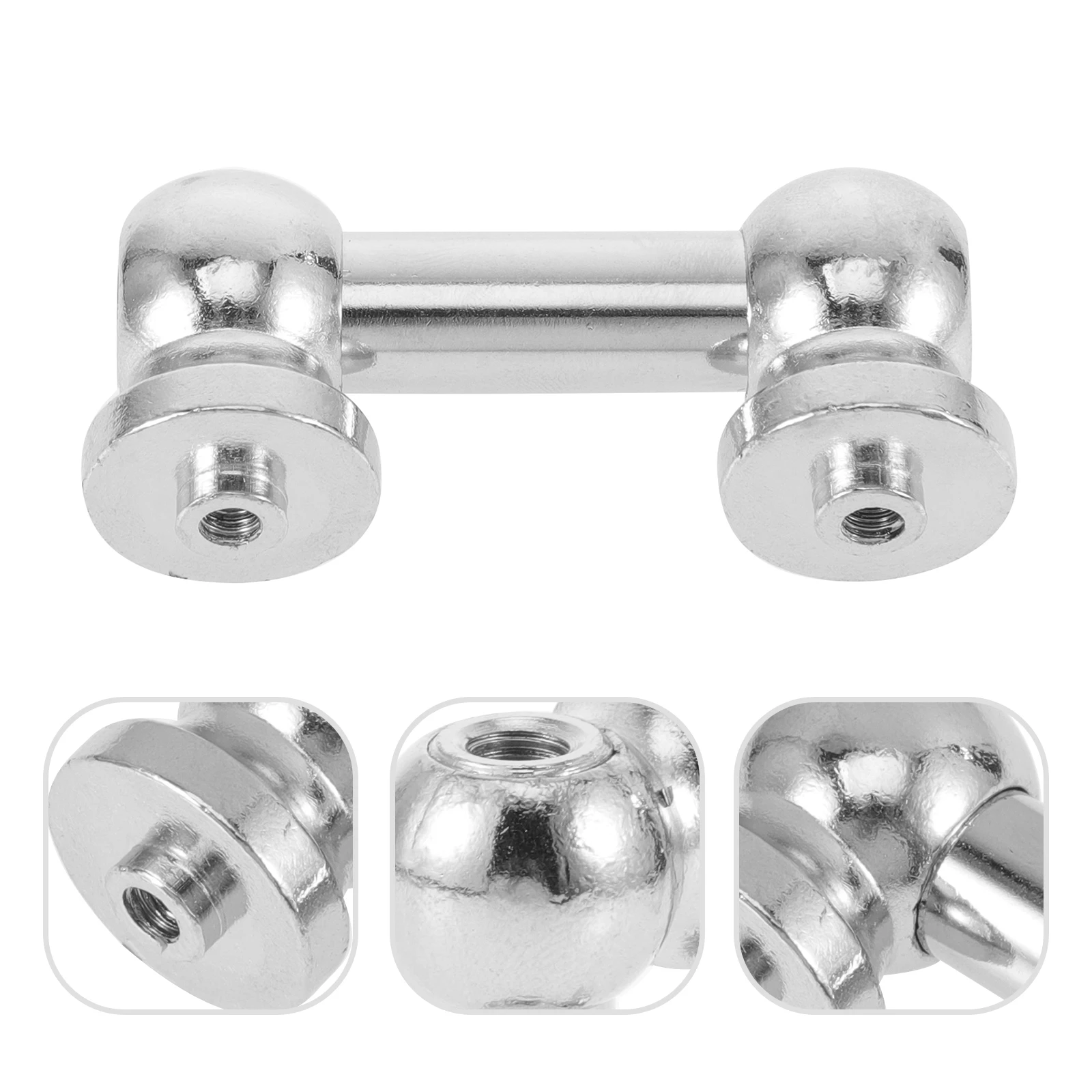 

Metal Drum Ear Hardware Tom Drum Joint Double Stable Rod Connector 5.6cm Drum Tom Accessory