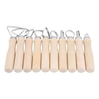 Wooden Clay Sculpting Tool Set 1