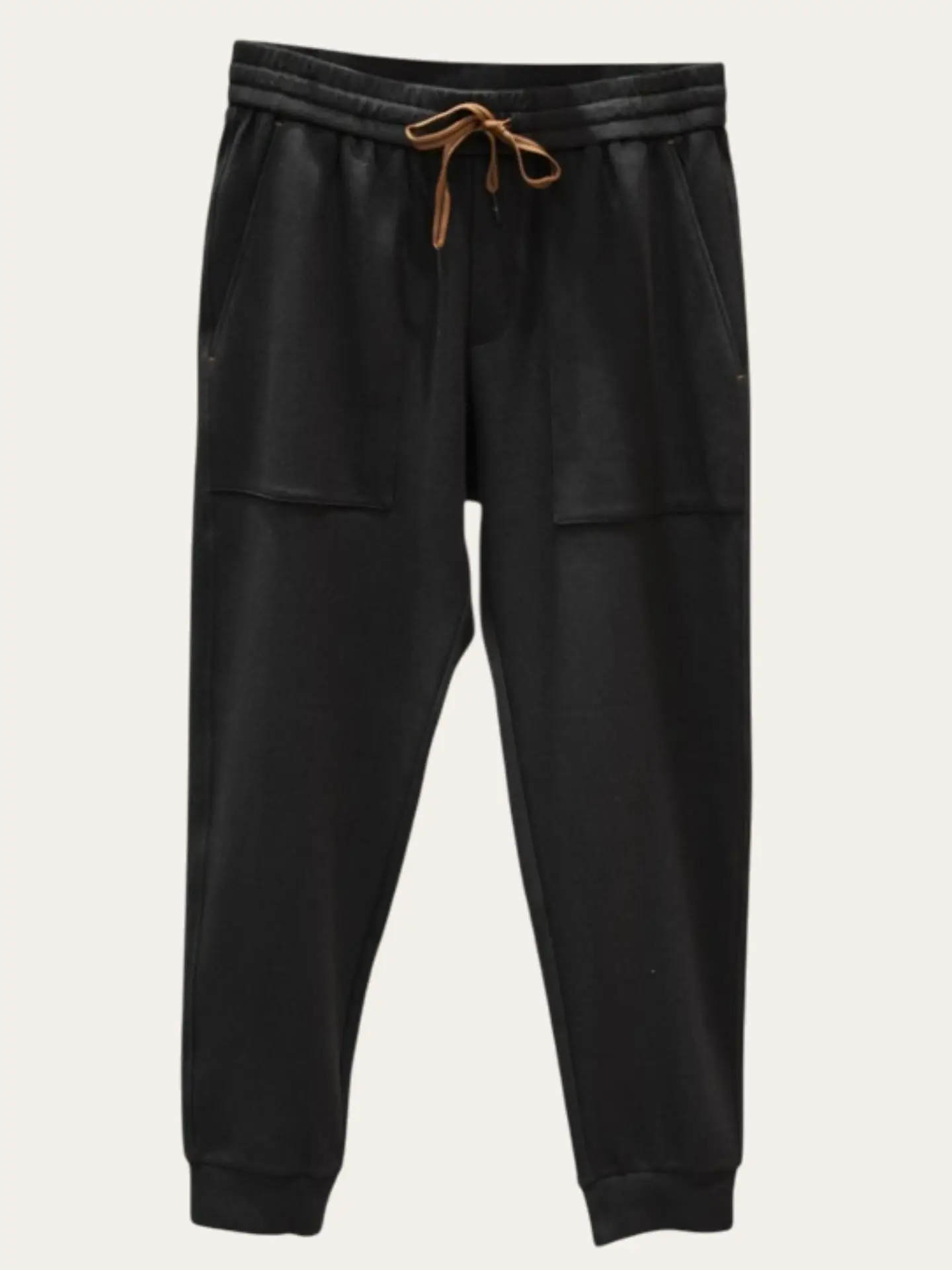 

Zz Version Loose Fit Color Blo Dstring Sweatpants Casual Pants Comfortable Cotton Blend Men's Straight Leg Trousers