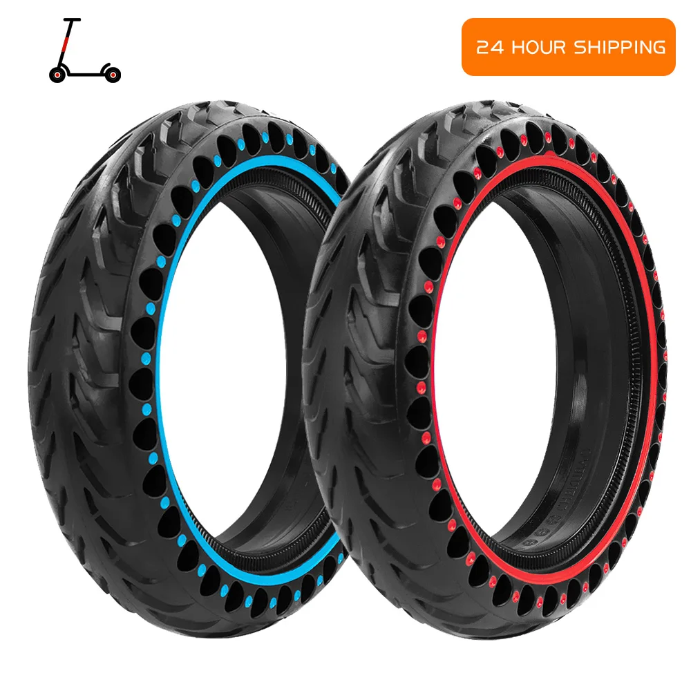 8.5 Inch Explosion-Proof Honeycomb Tire 8.5'' Wheel Anti-Skid Solid Tyre For Xiaomi M365 Pro Pro2 Electric Scooter Accessories