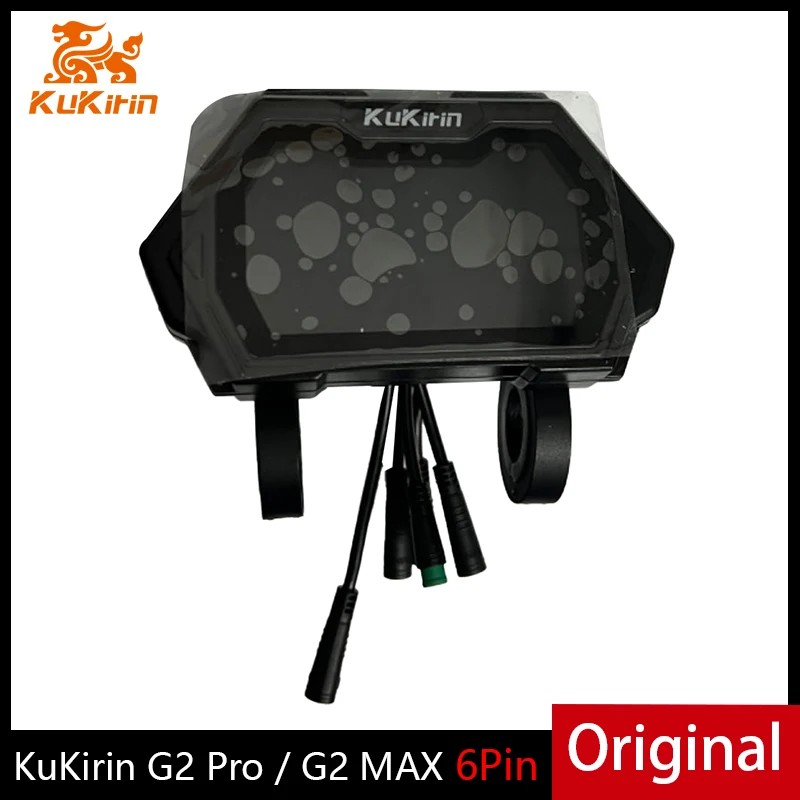 Original 6Pin Display for KUGOO KuKirin G2 PRO G2 MAX Electric Scooter Parts Dashboard Screen LCD Digital Meter 6Pin Accessories