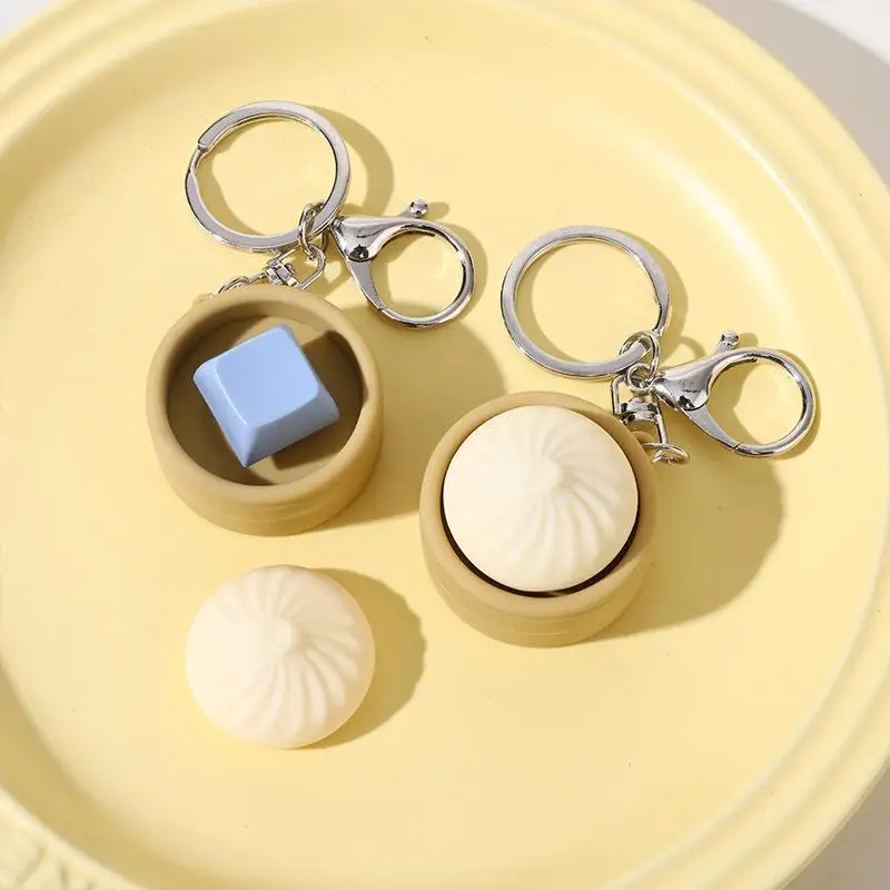 

XY 1 шт. Мультяшная игрушка-антистресс в виде паровой булочки, новая игрушка-кликер для снятия стресса и досуга, сенсорный кулон-антистресс