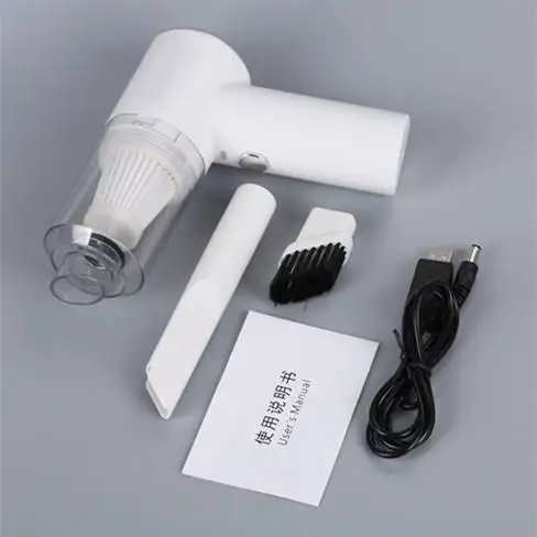 

2024 Лидер продаж, мини-портативный беспроводной домашний инструмент для чистки автомобиля, ручные беспроводные мини-пылесосы 2 в 1