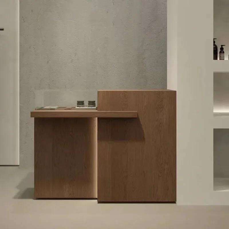 مكاتب استقبال فاخرة لعداد الأعمال ماكينة تسجيل المدفوعات النقدية مكتب الاستقبال مكاتب الاستقبال التصميم الإيطالي أثاث المكاتب استقبال LLRD #3