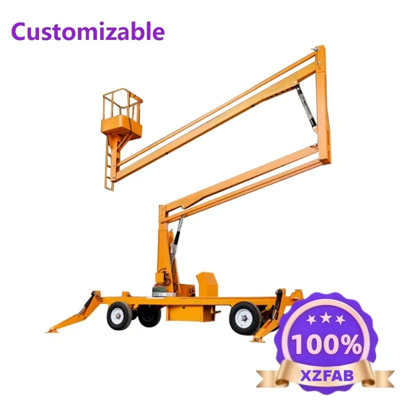 Factory Direct 2026 Self Propelled 30M Spider Telescopic Articulated Boom Lift CE Certified High Stability for Construction Main