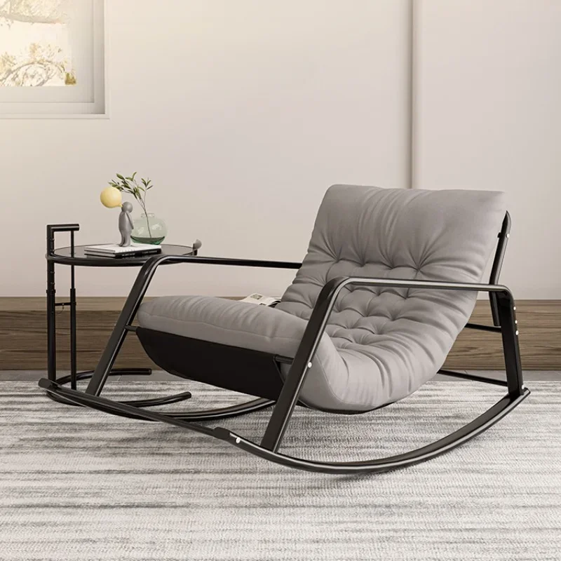 Lazy Rocking Chaise Lounge Sofa Bedroom Balcony Patio Chaise Lounge Relaxation Relaxing Fauteuil