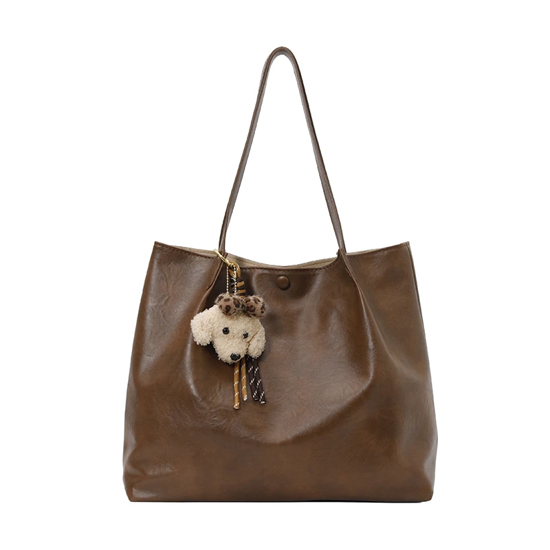 

Classic Fashionable Simple Diaper Bag: Women's Shopper, Luxury Messenger Purse With Textured Finish And Minimalist Paris Style