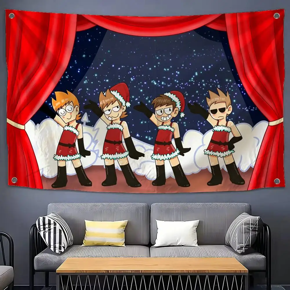 

TOM & EDD & MATT &TORD Flags Suitable For Party Club Outdoor Interior Wall Decoration Banner Fans Gift