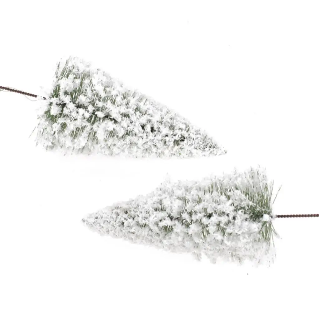 

Реалистичные миниатюрные кедровые деревья для ландшафтного дизайна, белые цветущие, аксессуары для песочницы и моделей железных дорог