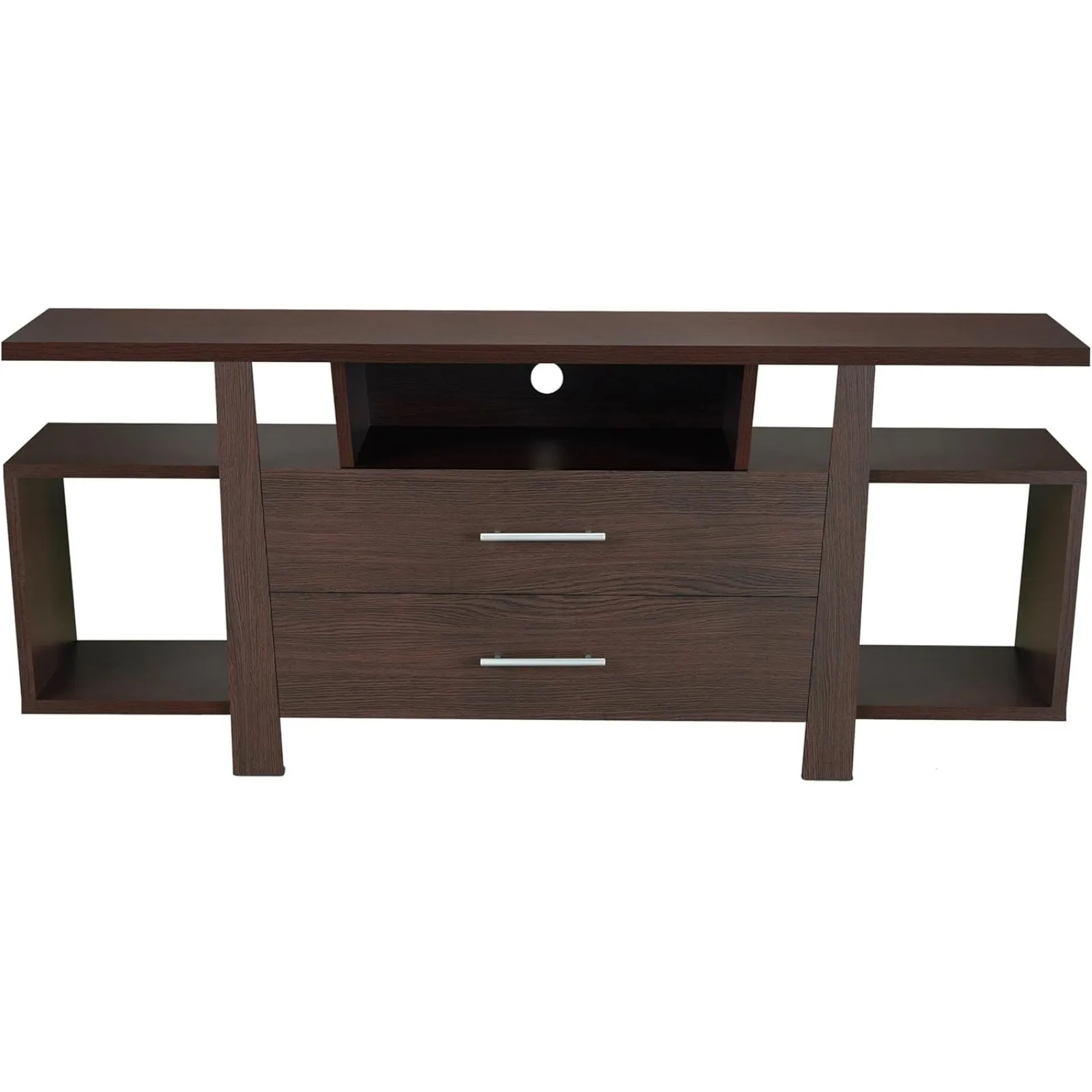 US Raphael Modern Wood Multi Storage 59-Inch TV Stand, Espresso