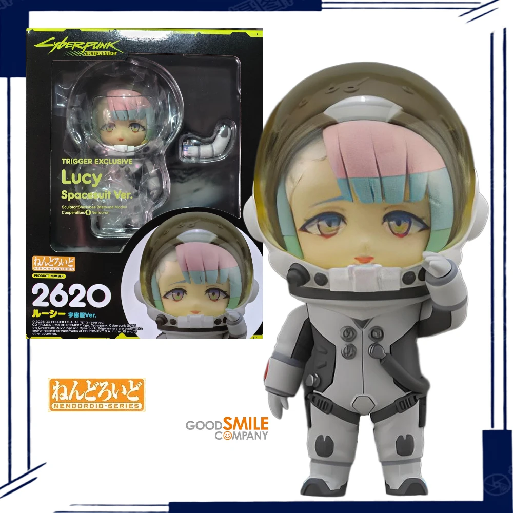 Original y genuino GSC Nendoroid No. 2620 Lucy Spacssuit ver. Figura de anime Coleccionables Artículos decorativos Regalos para niños en stock