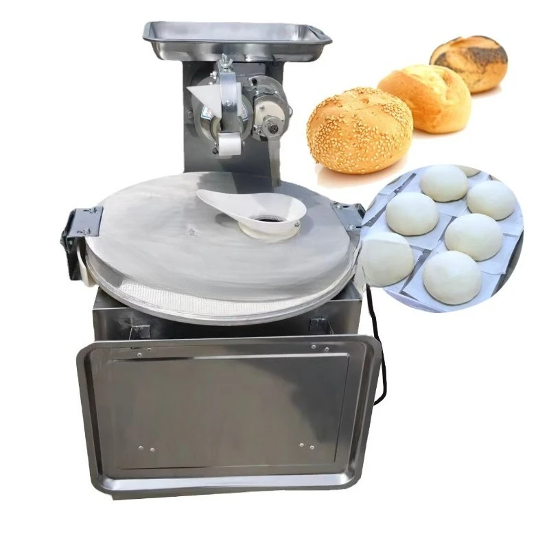 Bakery Pizza Tortilla Burger Bun Dough Divider Rounder Automatic Bread Dough Ball Maker Dough Cutting Rounding Machine