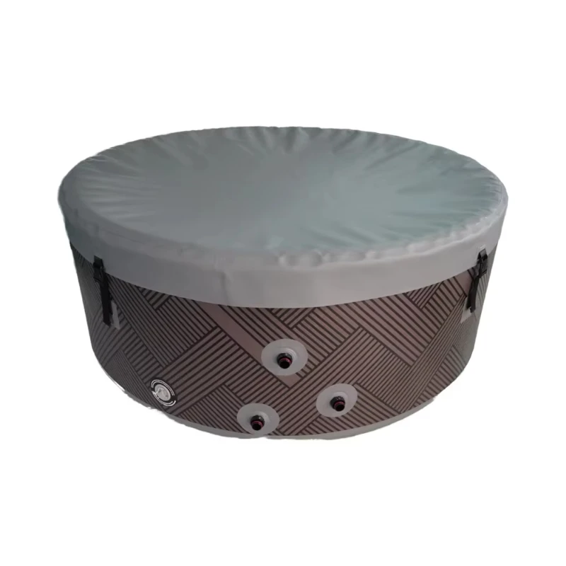 

2025 New Round Outdoor Jacuzzi Hot Tub Swimming Pool Jacuzzi 4-6 people 1.8m Inflatable Hot Water Spa Pool