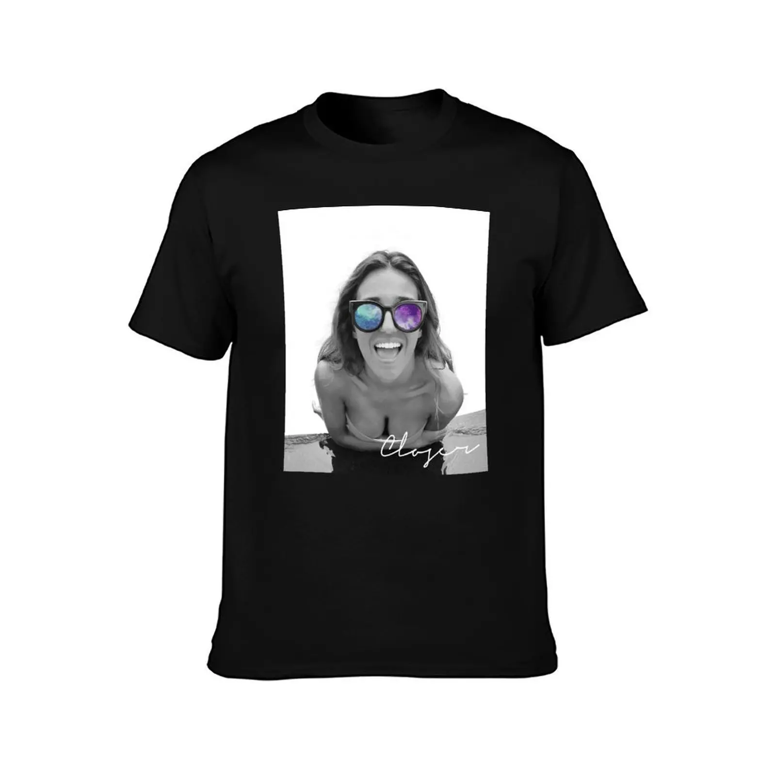 CLSR- Ashley Sky galaxy T-Shirt Christmas Theme Tee Top T-Shirt