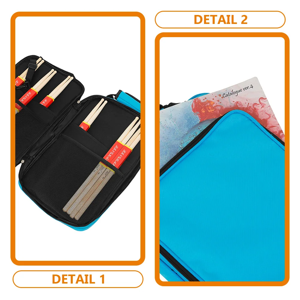 

Drumstick Accessories Storage Bag Drumsticks Mallet for Percussion Kit Carry Cloth