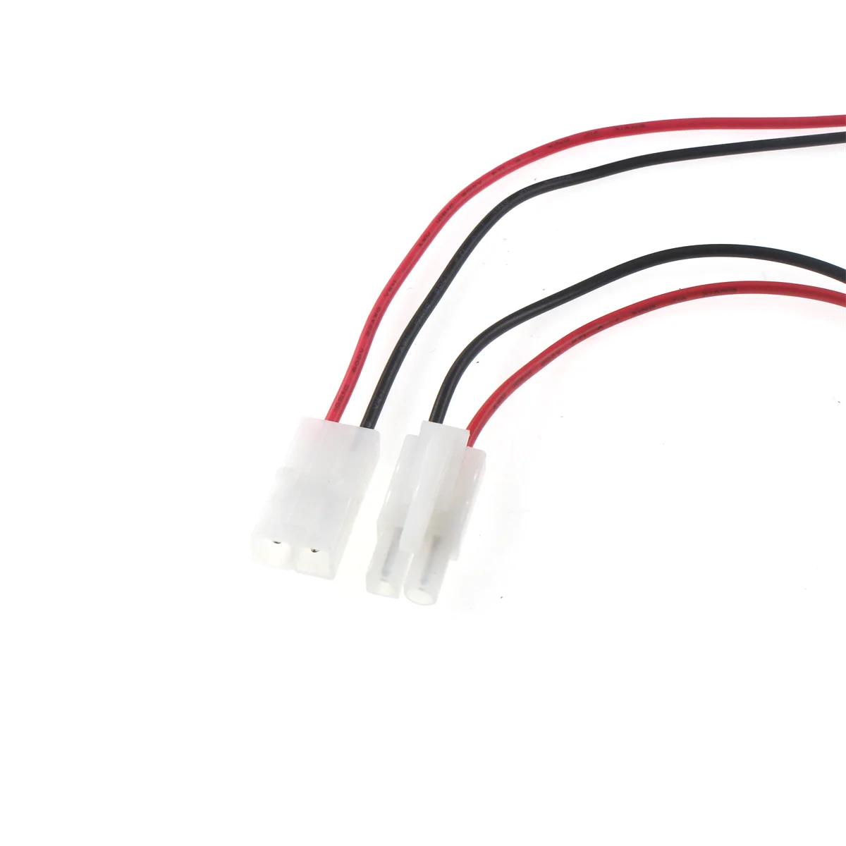 1SET Butt connection cable L6.2-2Pin  20AW1015 Battery 20+20cm Connector Silicone Wire Cable for Tamiya Style Male & Female Plug