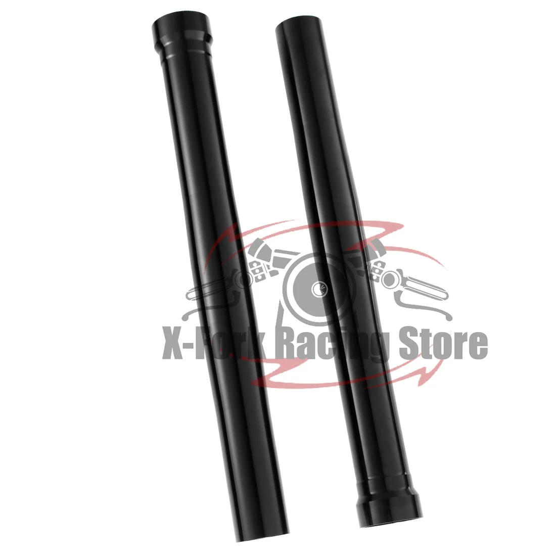 Front Fork Inner Tubes Outer Pipes Set For Yamaha YZF R1 2009-2014 2010 2011 2012 2013 43x559mm 510mm Front Shock Absorber Legs