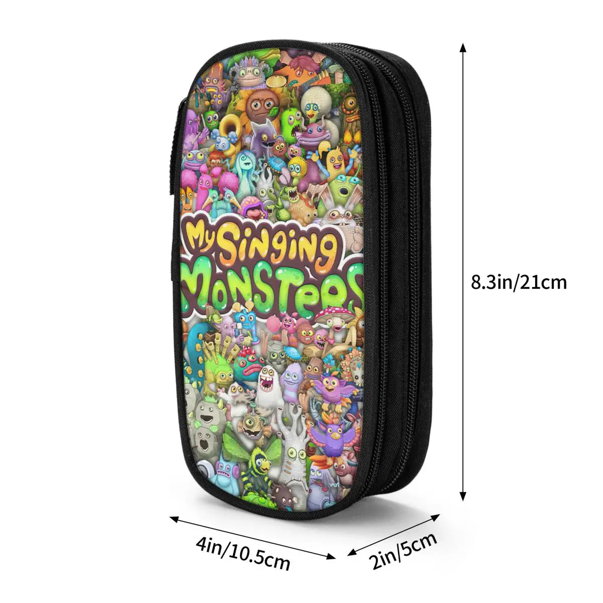 My Singing Monsters Game Pencil Case Cute Cartoon Pen Holder Pencil Bags Girl Boy Big Capacity School Supplies Gifts Pencilcases