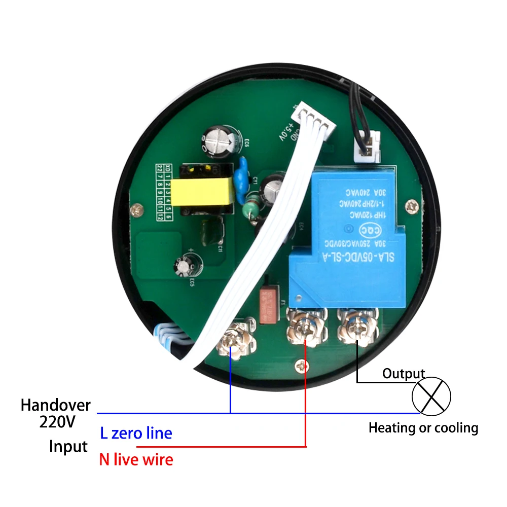 WIFI Intelligent Incubation Touch Automatic Controller Switch AC220V Smart Temperature Control Board Digital Display XD-SYZN124