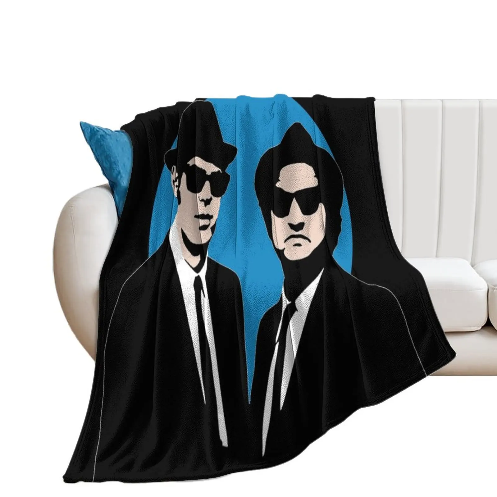 

Blues Brothers Throw Blanket Heavy Stuffeds cosplay anime Tourist Blankets