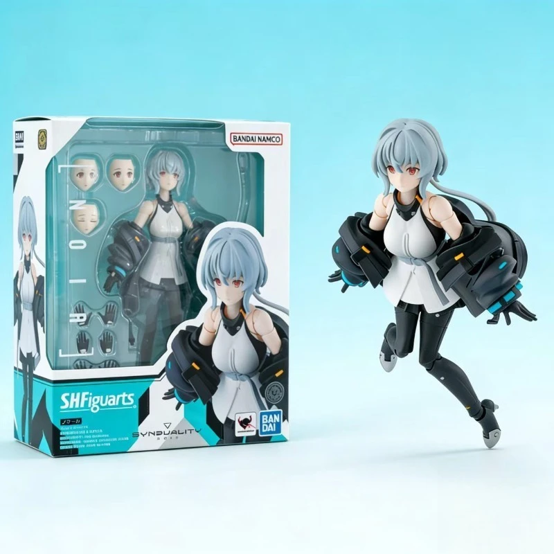 

In Stock Bandai S.H.Figuarts Synduality: Noir Main Heroine Noir Action Figure, Collectible Gift
