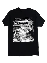 Rage Against The Machine New Black T-Shirt2024 High quality Brand Casual Printed 100% Cotton cheap wholesale