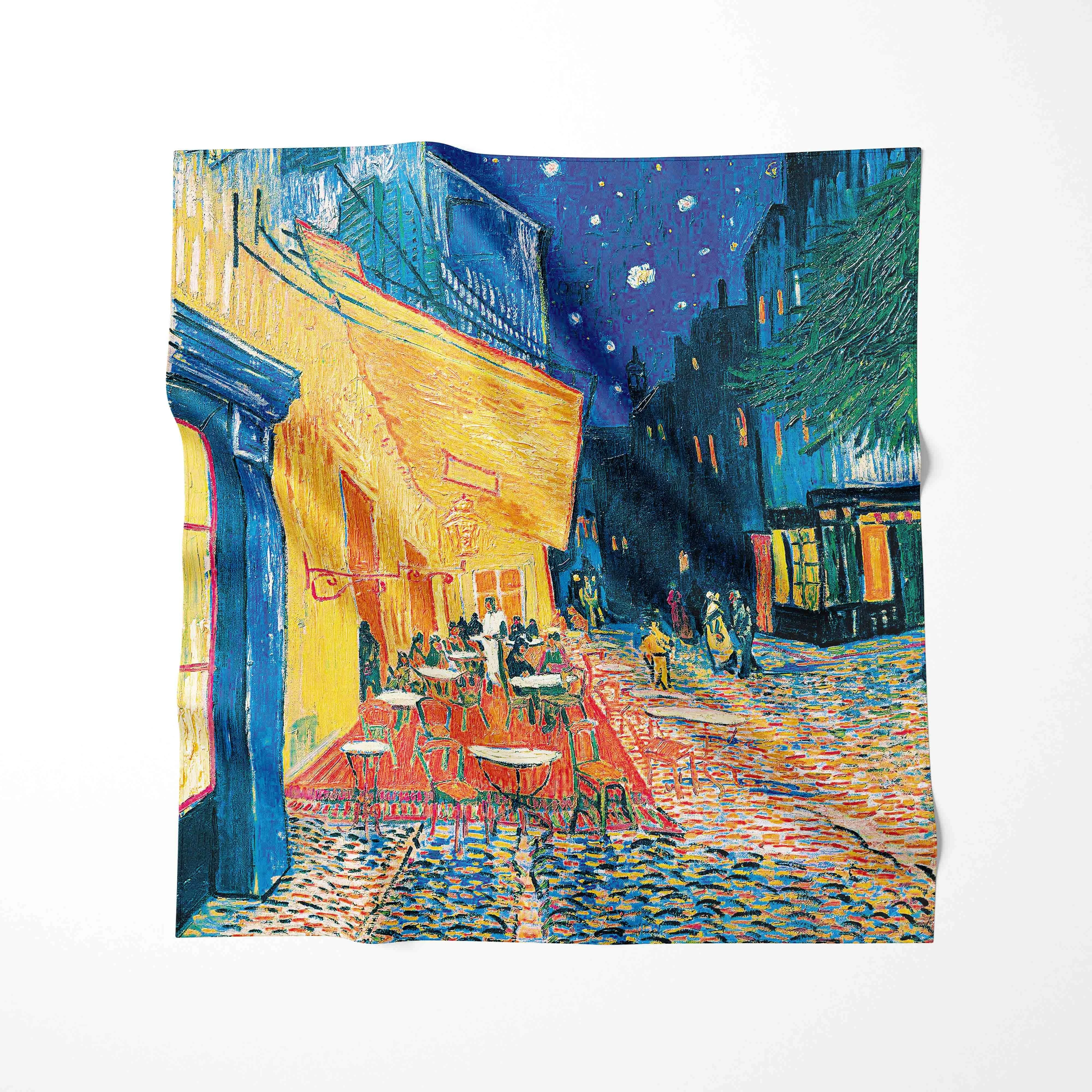 

Luxury Van Gogh Oil Painting Pashmina Women's Neck Scarf Designer Shawl Wrap Female Foulard Neckerchief for Stylish Accessories