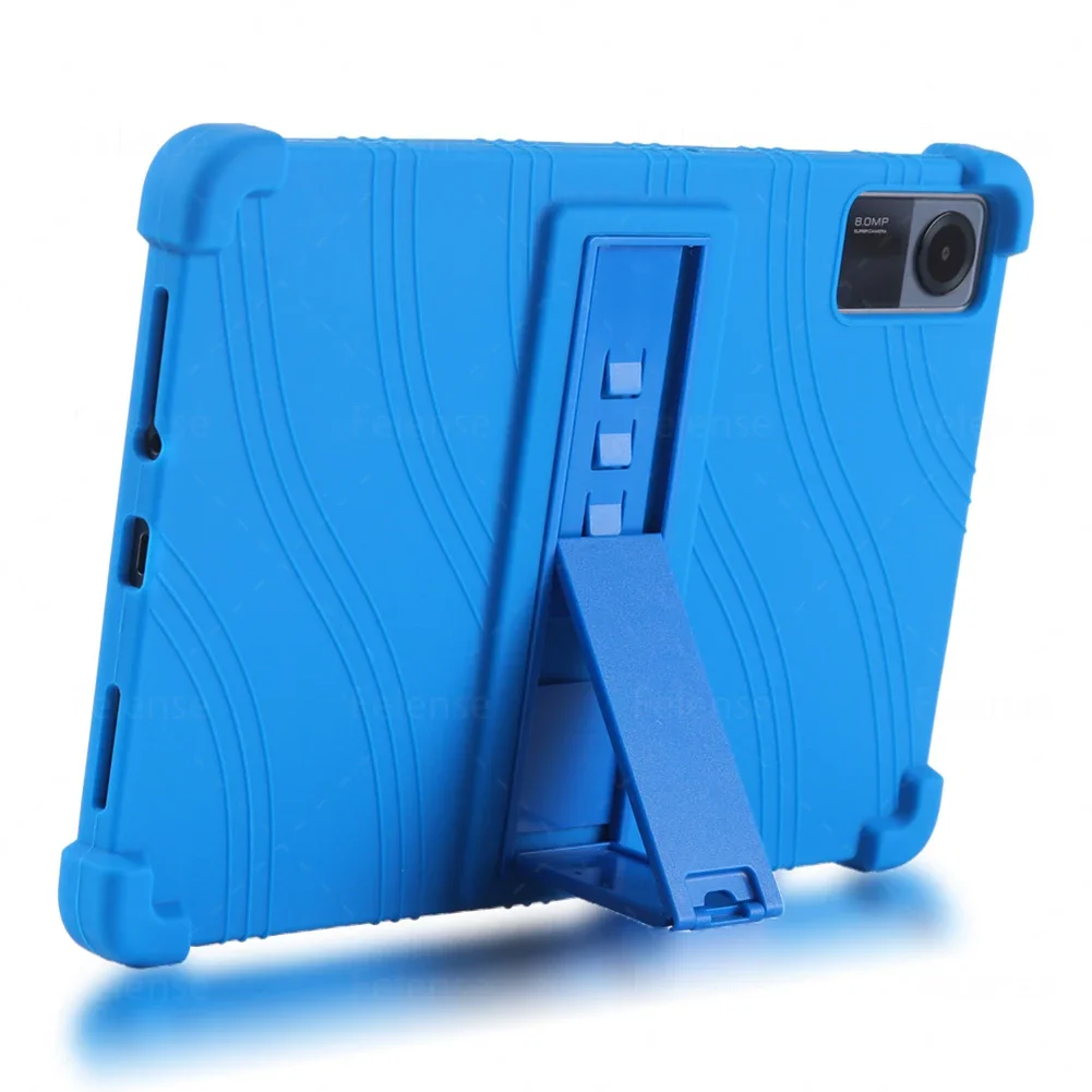 For Xiaomi Redmi Pad SE 11.0 inch Soft Shockproof Silicone Kickstand Adjustable Tablets Cover For Redmi Pad SE 11.0\