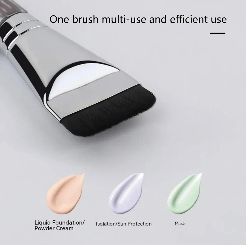 Venta al por mayor, 1 unidad de base de contorno facial en polvo, cepillo y cepillo BB para crema fina y máscara facial, maquillaje de aplicación