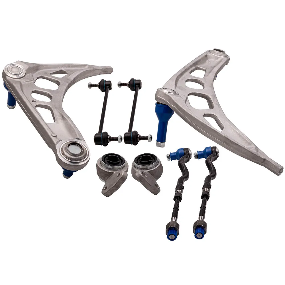 Front End Suspension Control Arm Wishbone Ball Joints Bushing Set For BMW E46 - view 2