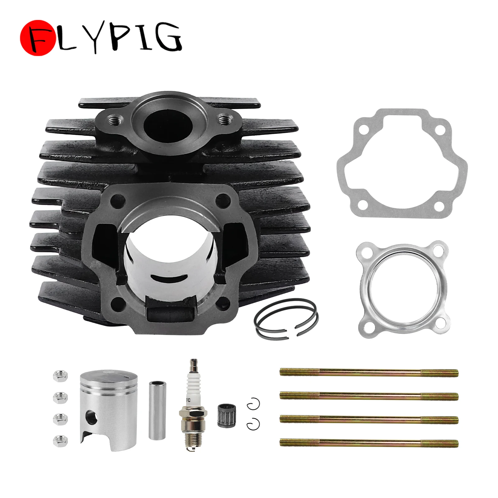 Zestaw górnych pierścieni tłokowych cylindra do Yamaha PW 80 PW80 1983-2006 BW80 1986–1990 21W-11111-00-00