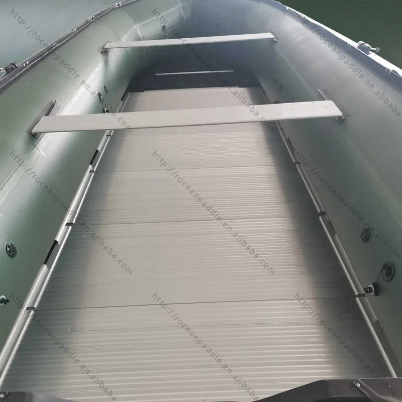 شعبية زودياك كبير الثقيلة الألومنيوم الطابق قارب قابل للنفخ 6 م 6.5 م 7 م 7.5 م 8 م مع ثلاث عجلات